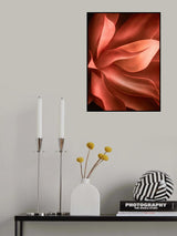 Nature in  cadmium orange Poster och Canvastavla