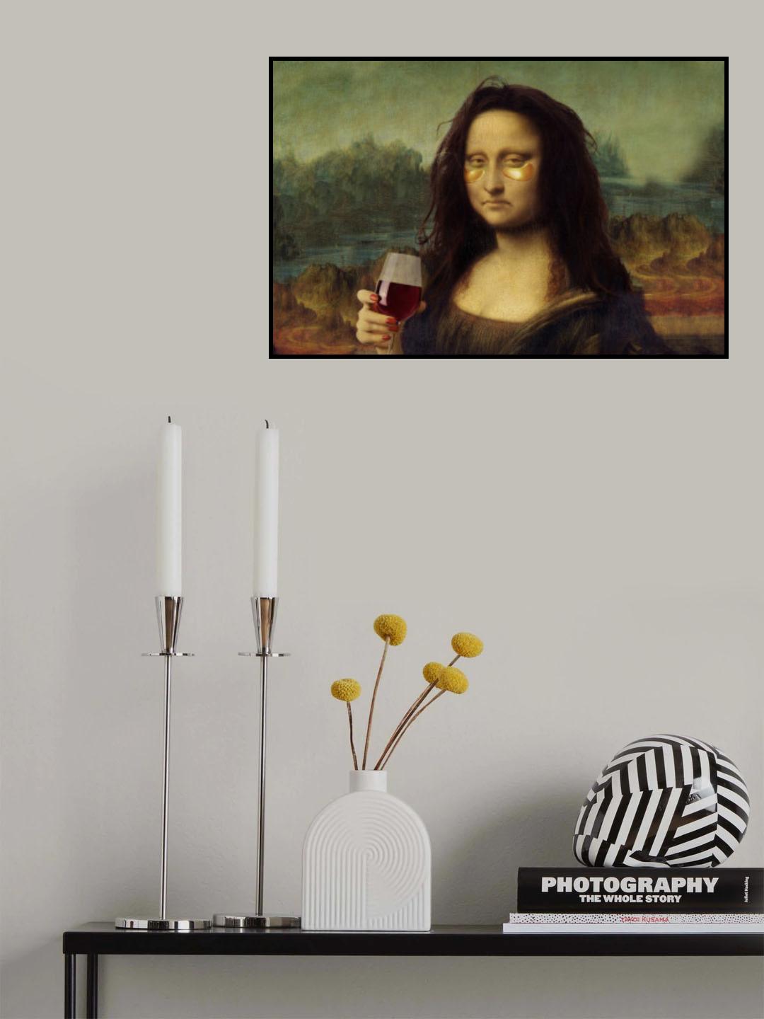 Monday Lisa Poster och Canvastavla