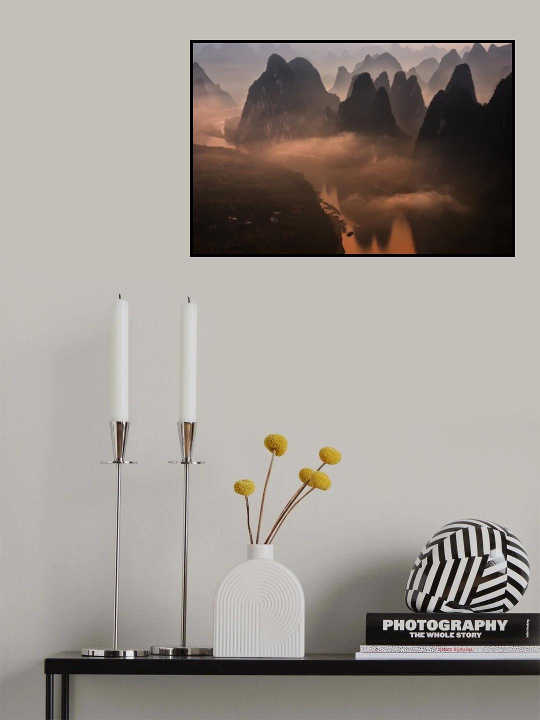 Hills of the Gods Poster och Canvastavla
