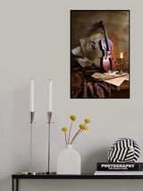 Still life with violin Poster och Canvastavla
