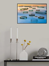 Beautiful Patterns in Sunset Poster och Canvastavla