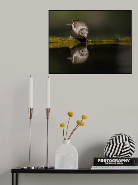 Quiet Poster och Canvastavla