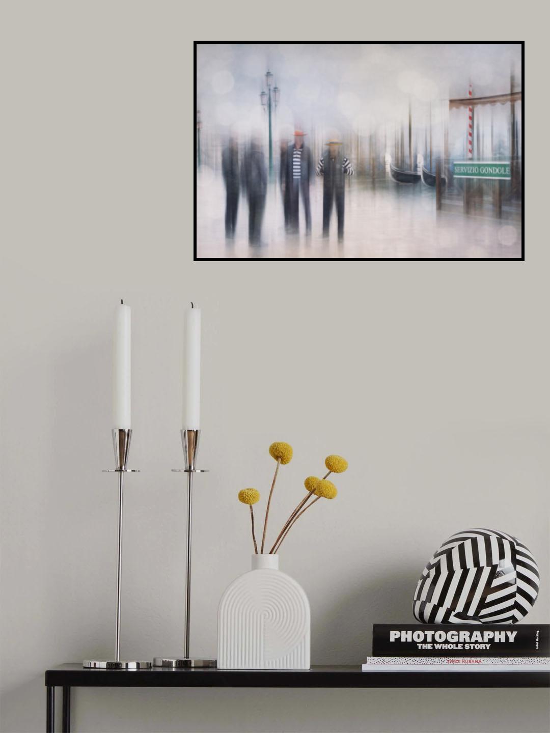 servizio gondole Poster och Canvastavla
