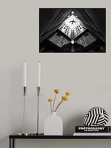 Plane city Poster och Canvastavla