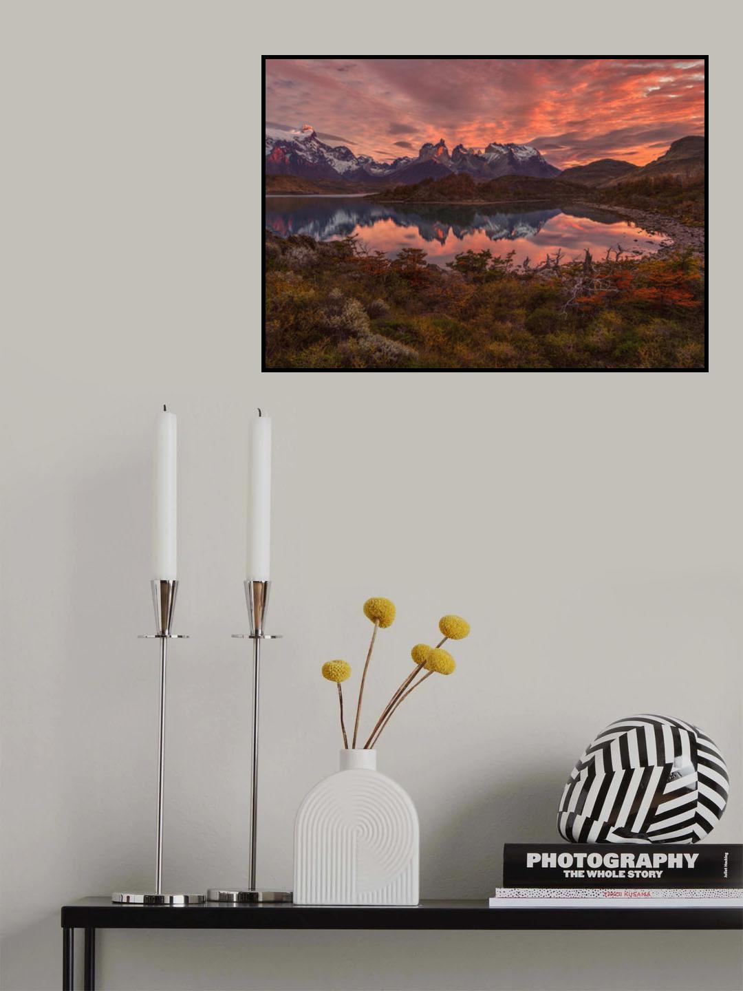 One short sunrise Poster och Canvastavla