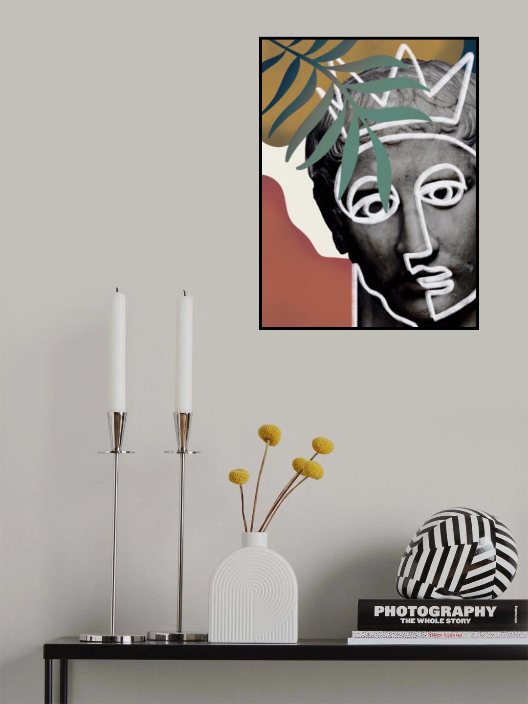 Tropical Jester Poster och Canvastavla