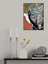 Tropical Jester Poster och Canvastavla