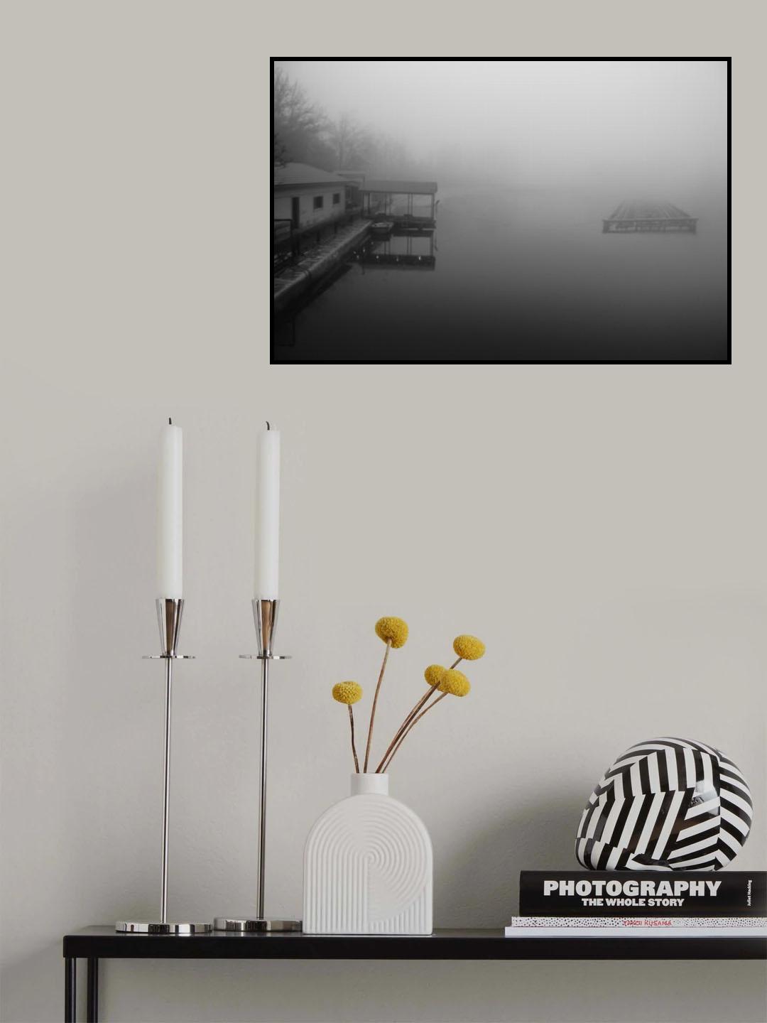 Foggy day Poster och Canvastavla