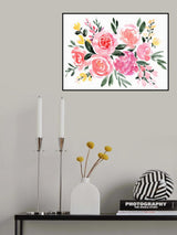 Janis bouquet Poster och Canvastavla