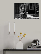 hold the neck Poster och Canvastavla