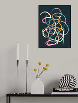 Color Lines Poster och Canvastavla