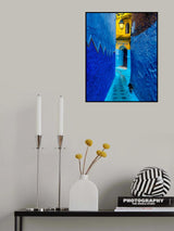 Blue and Yellow Poster och Canvastavla