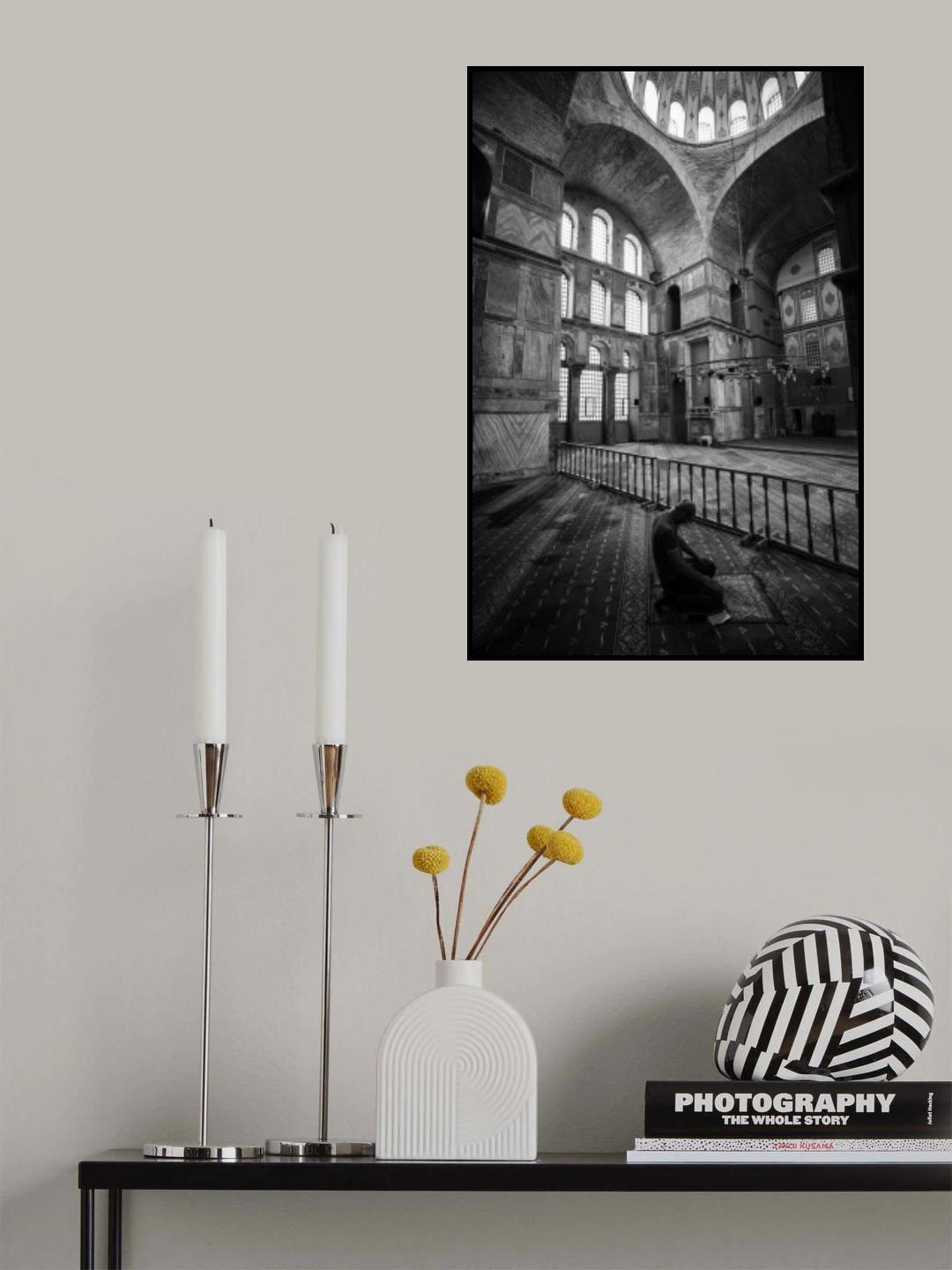 Praying Poster och Canvastavla