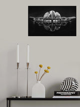 Lotus Temple Poster och Canvastavla
