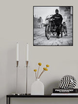 The morning's way to work Poster och Canvastavla
