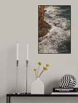 sea waves and rocks Poster och Canvastavla