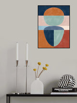 3x4 Aspectratiobluerust41 Poster och Canvastavla