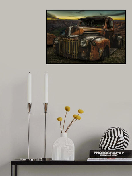 Vintage Festival Waroux Poster och Canvastavla