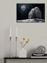 MoonOwls Poster och Canvastavla