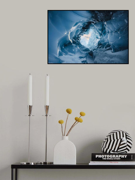 Ice Cave Poster och Canvastavla