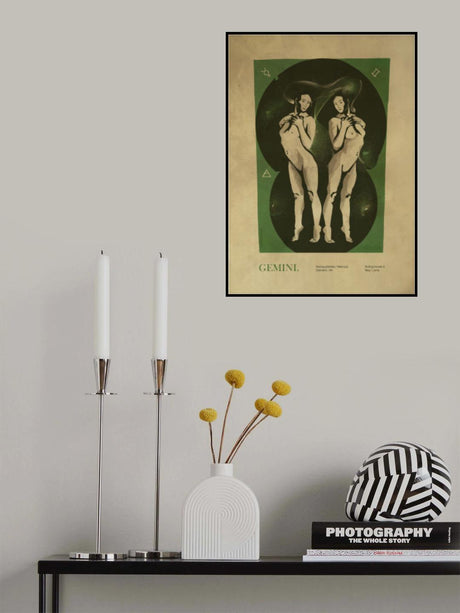 Gemini print Poster och Canvastavla