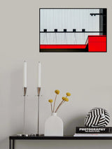 modern and abstract facade Poster och Canvastavla