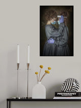 Mother and daughter taking care of each other Poster och Canvastavla