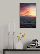 Desert mountains at sunrise A737449 Poster och Canvastavla