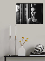 At the window Poster och Canvastavla