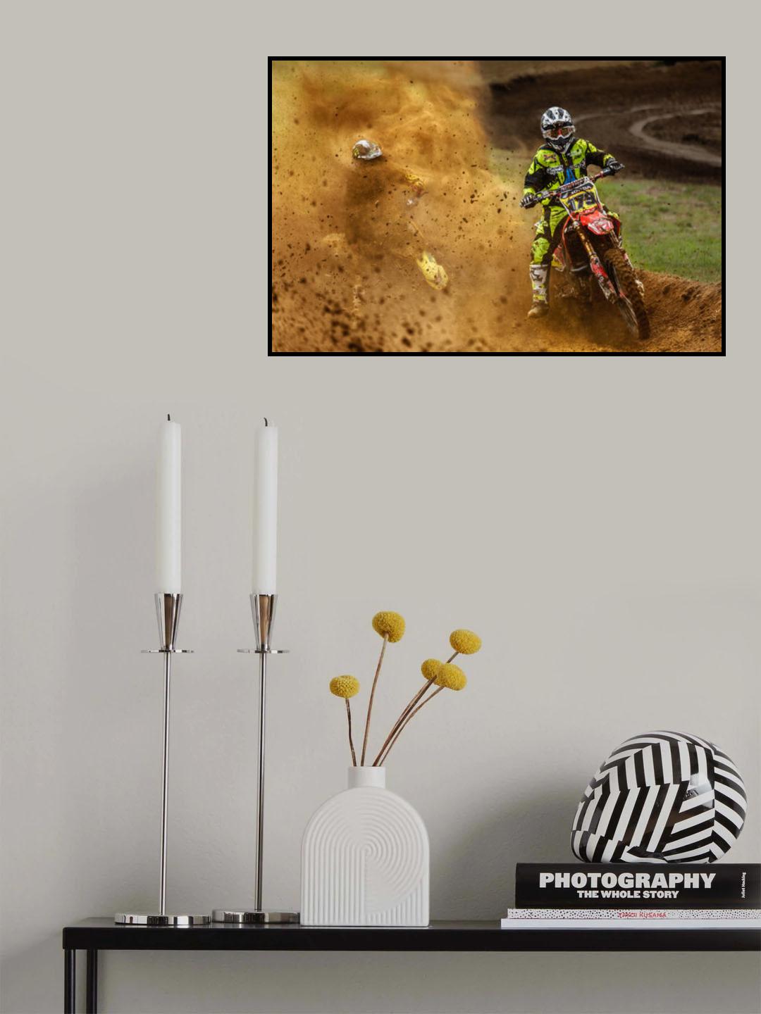 dirt, dust , mud Poster och Canvastavla
