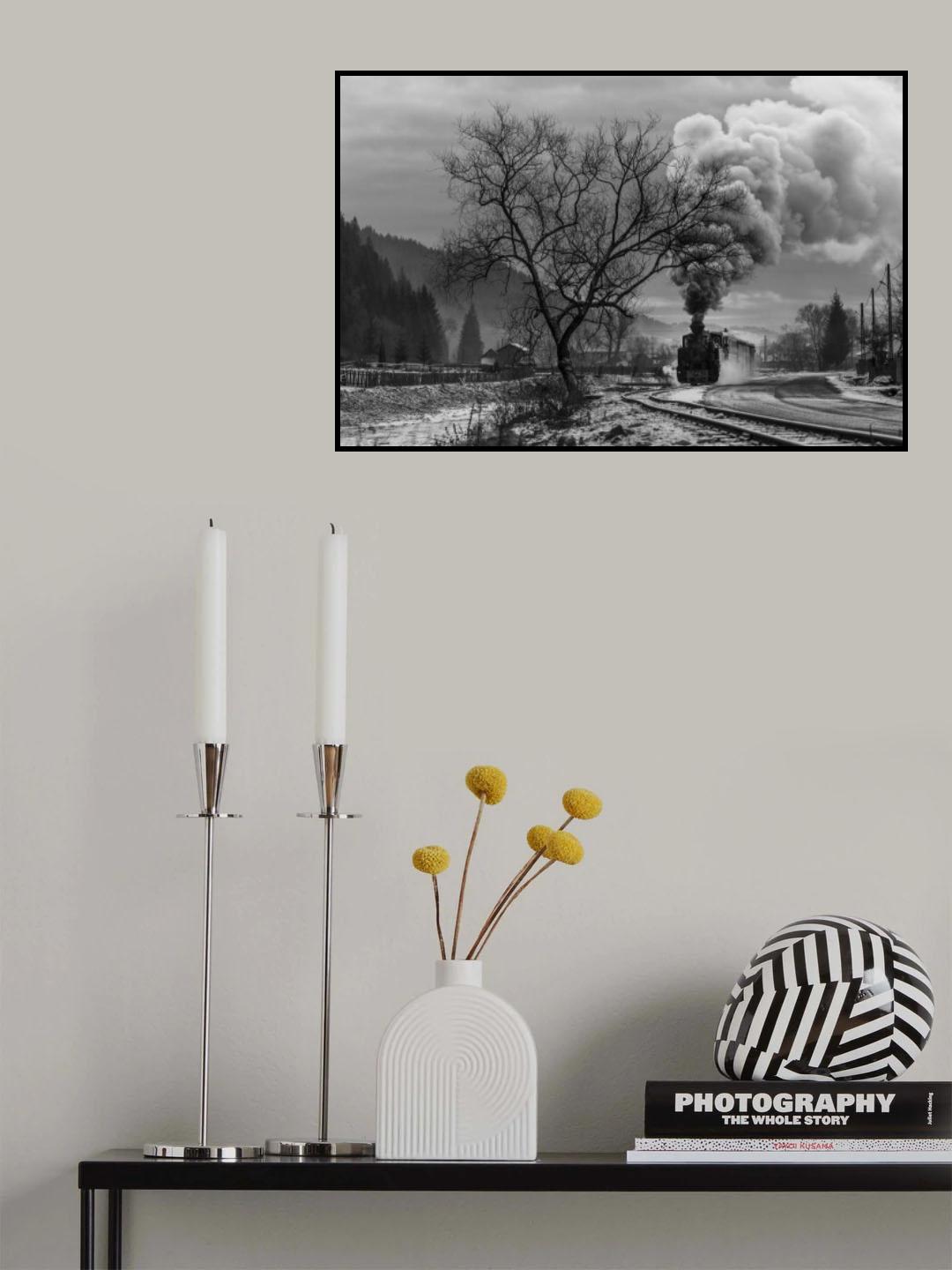 Mocanita Hutulca Poster och Canvastavla