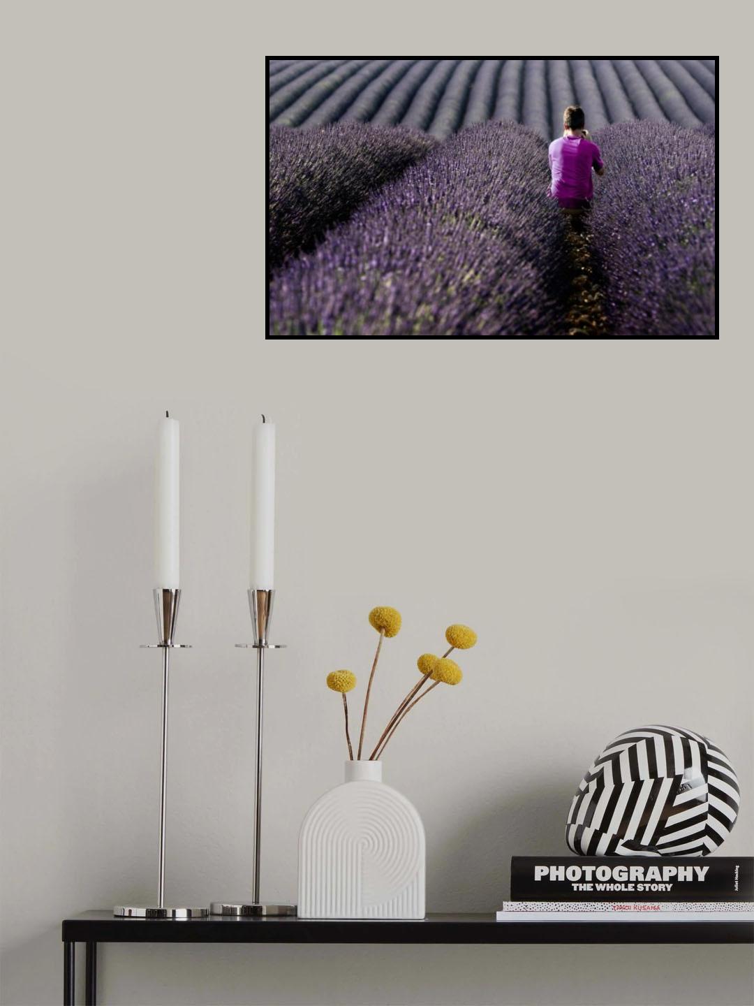 World of purple Poster och Canvastavla