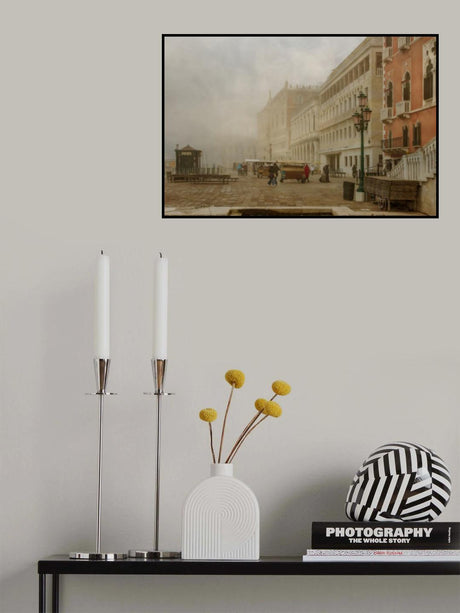 Foggy morning Poster och Canvastavla