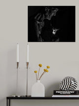 The Old Man and His Cat Poster och Canvastavla
