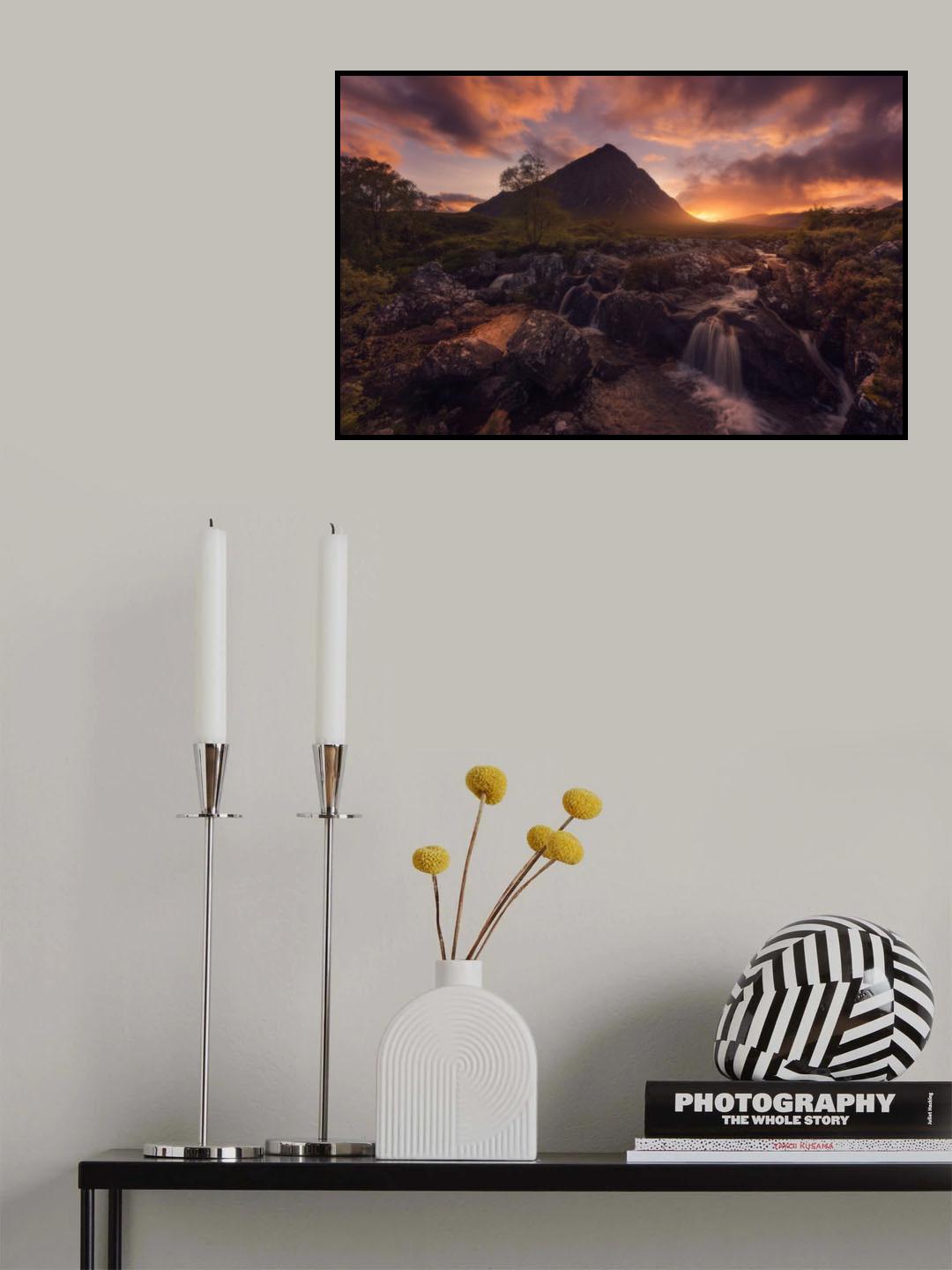 Etive Mor Poster och Canvastavla
