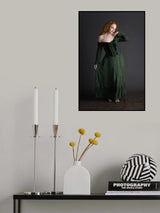 green dress Poster och Canvastavla