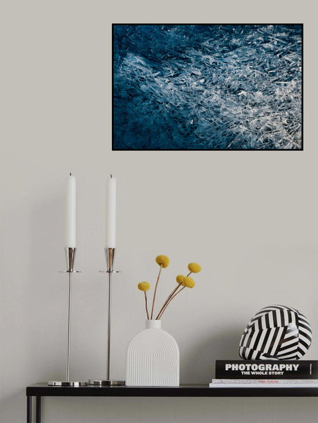 Moody Blue Poster och Canvastavla