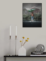 Rain and happiness Poster och Canvastavla