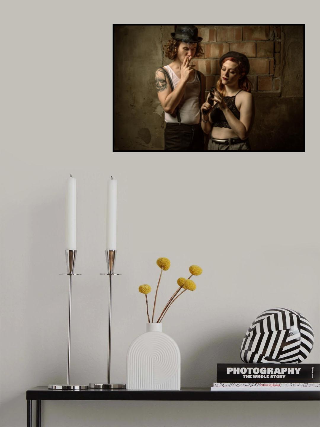 What happens, happens. Poster och Canvastavla