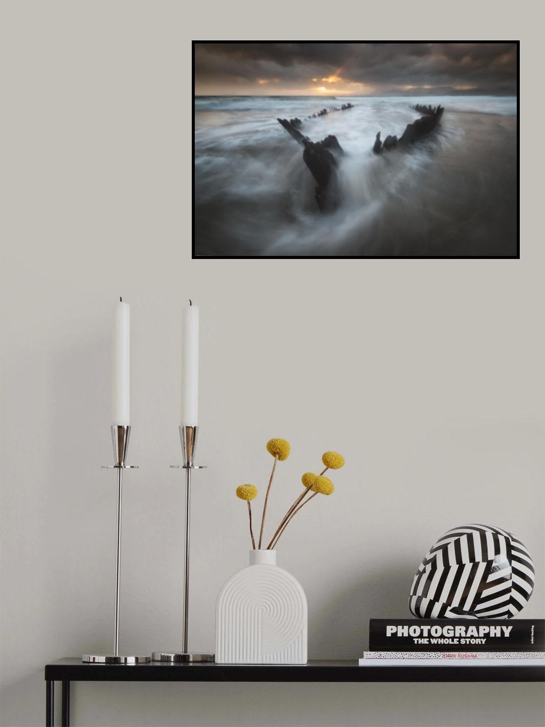 Wreck of the Sunbeam Poster och Canvastavla