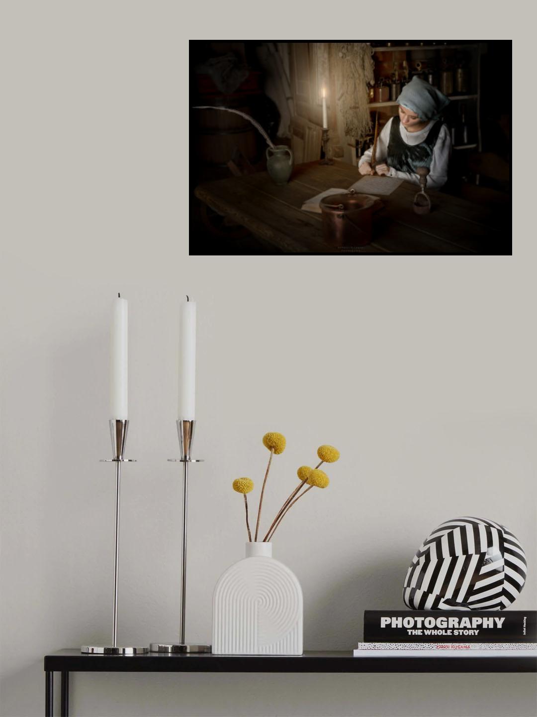 Diary Poster och Canvastavla