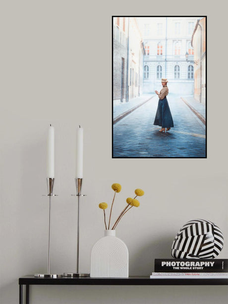 Lonely Walk Poster och Canvastavla