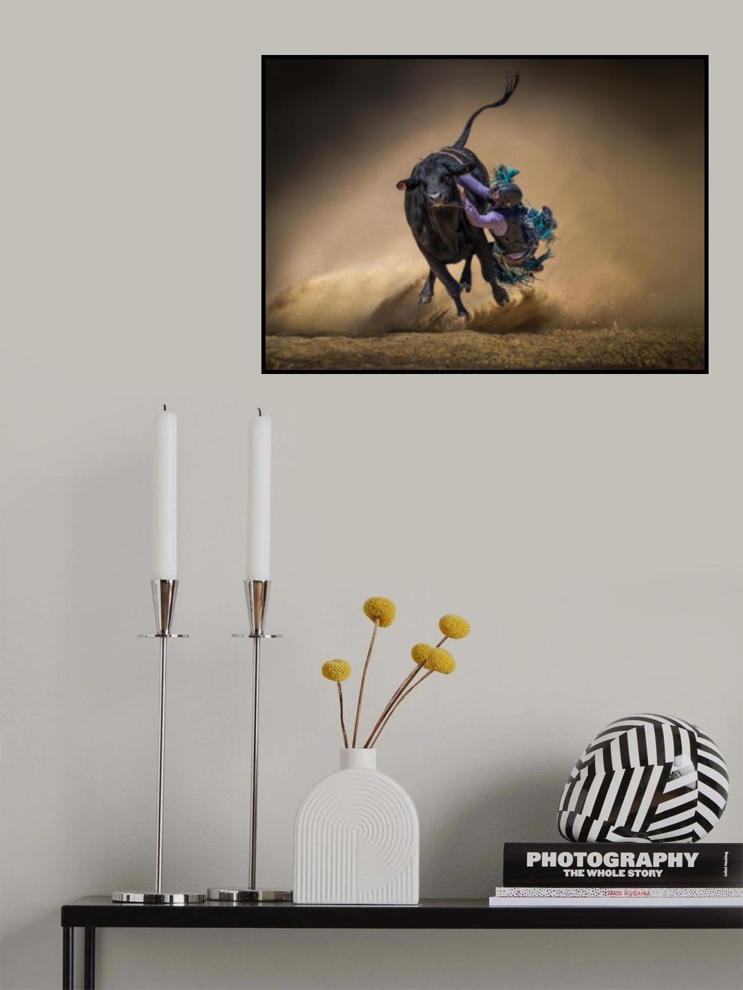 The Warrior Poster och Canvastavla