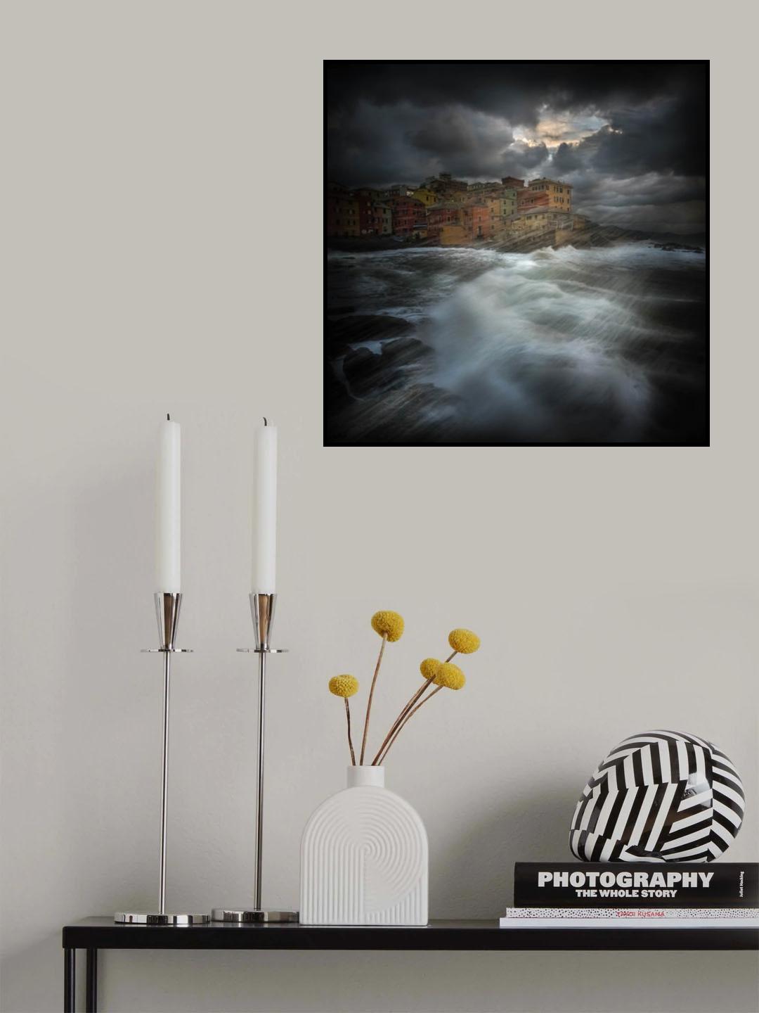 Hoping the clear weather returns. Poster och Canvastavla