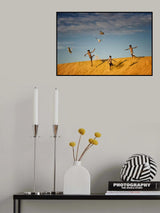 Chasing Ducks Poster och Canvastavla