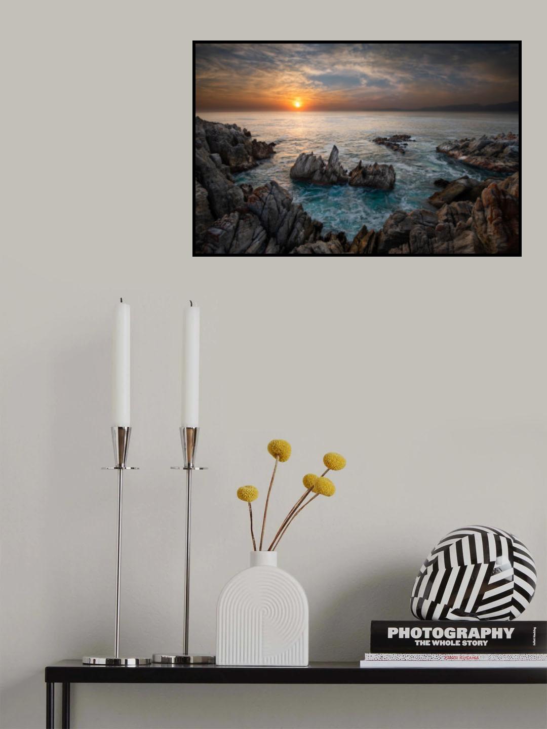 De Kelders sunrise Poster och Canvastavla