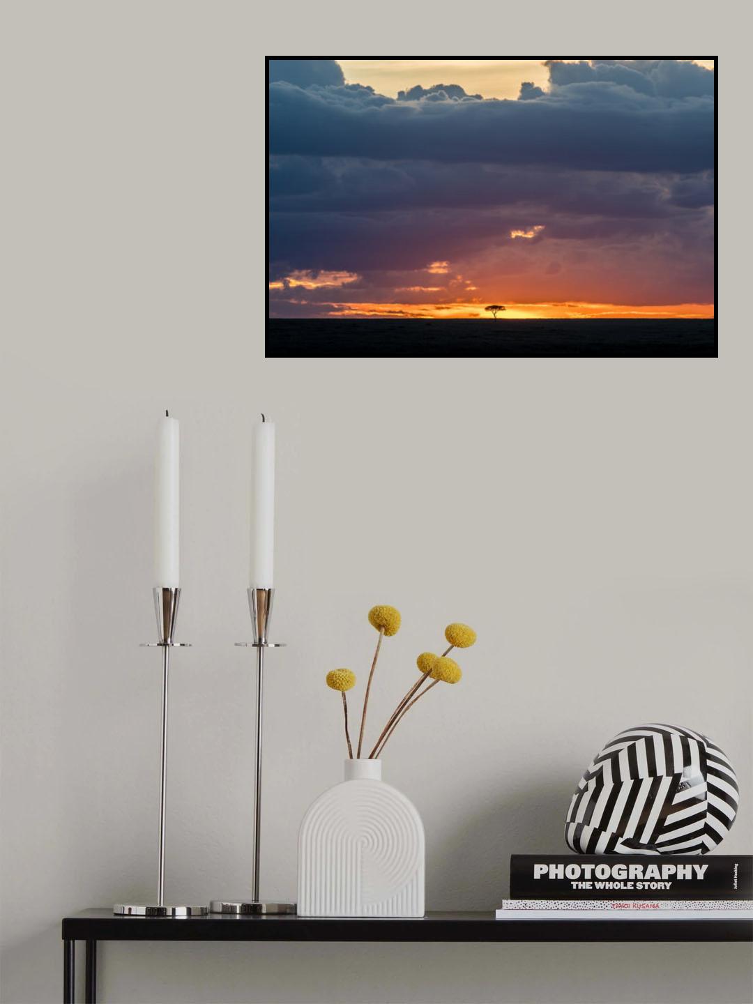 Tree on fire #2 Poster och Canvastavla