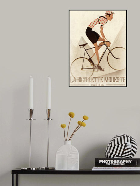 King of the Mountains Polka Dot Jersey Poster och Canvastavla