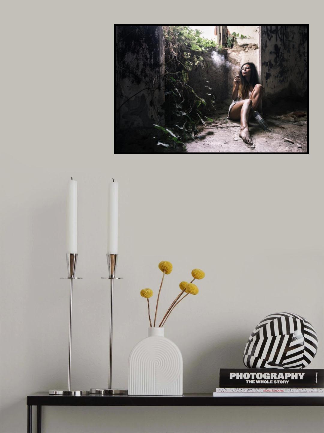 Self destruction Poster och Canvastavla