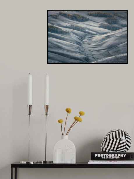 November powder Poster och Canvastavla